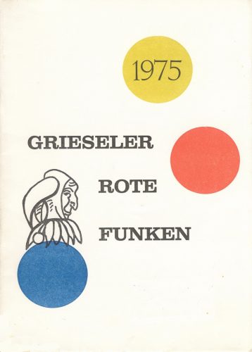 Titelseite: Liederheft 1975
