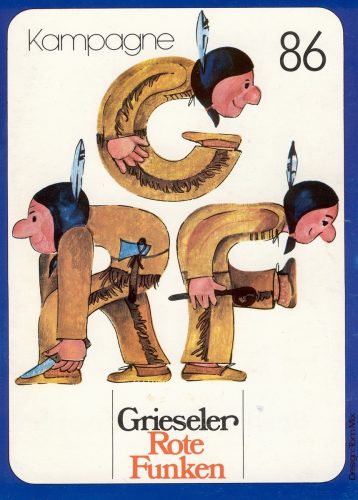 Titelseite: Liederheft 1986