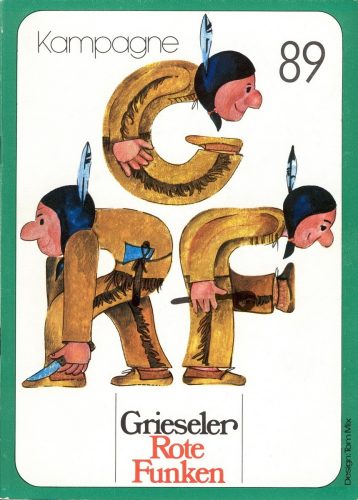 Titelseite: Liederheft 1989