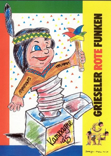 Titelseite: Liederheft 1995