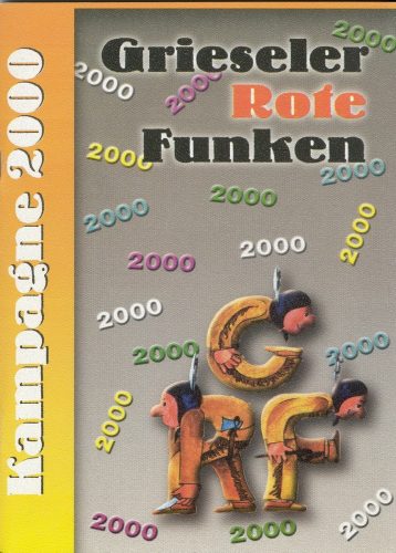 Titelseite: Liederheft 2000
